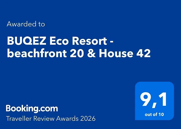 Dom wakacyjny Buqez Eco - Beachfront 20 & House 42 *